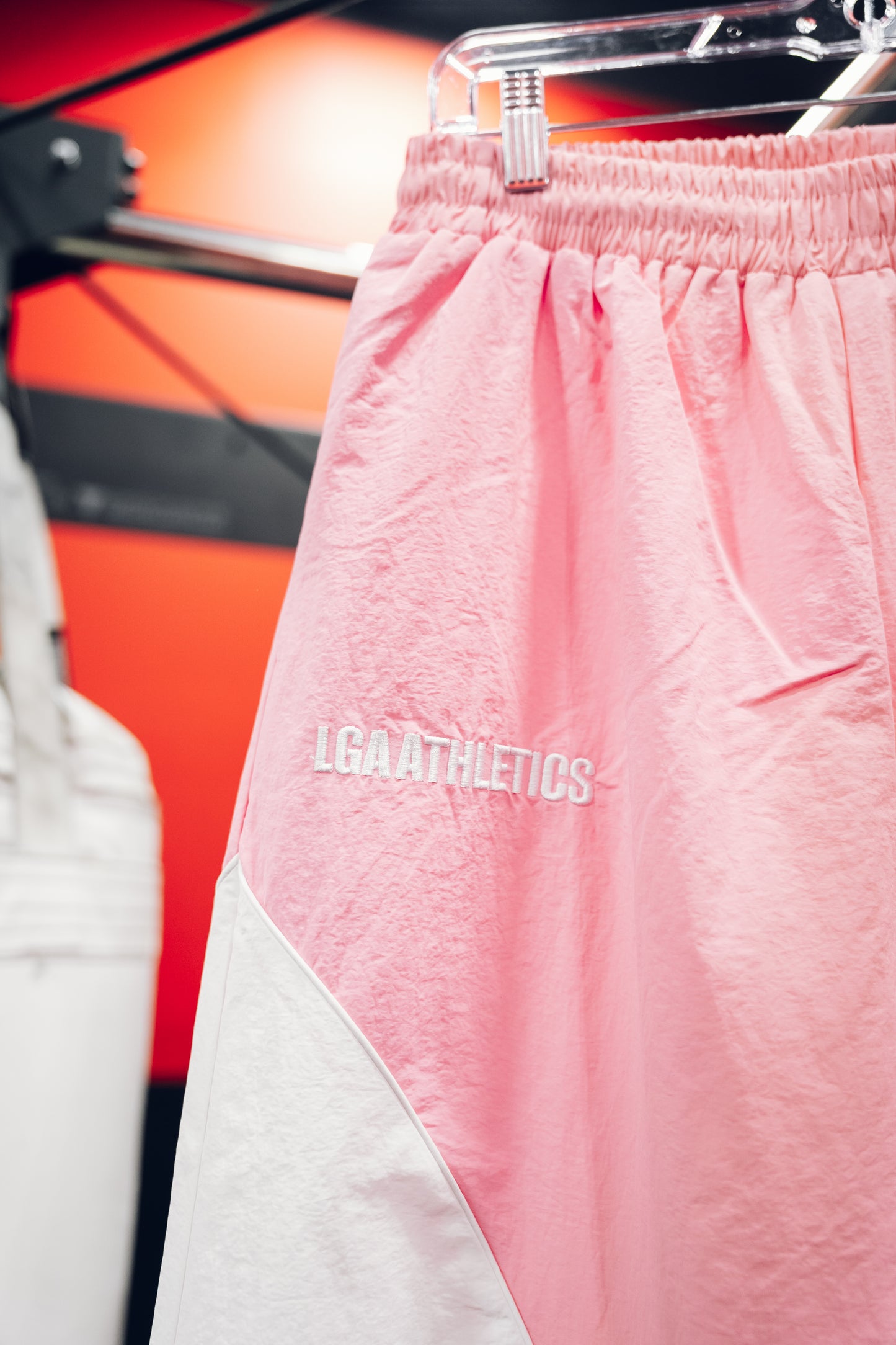 PINK POWER MOVES BAGGY TRACKPANTS