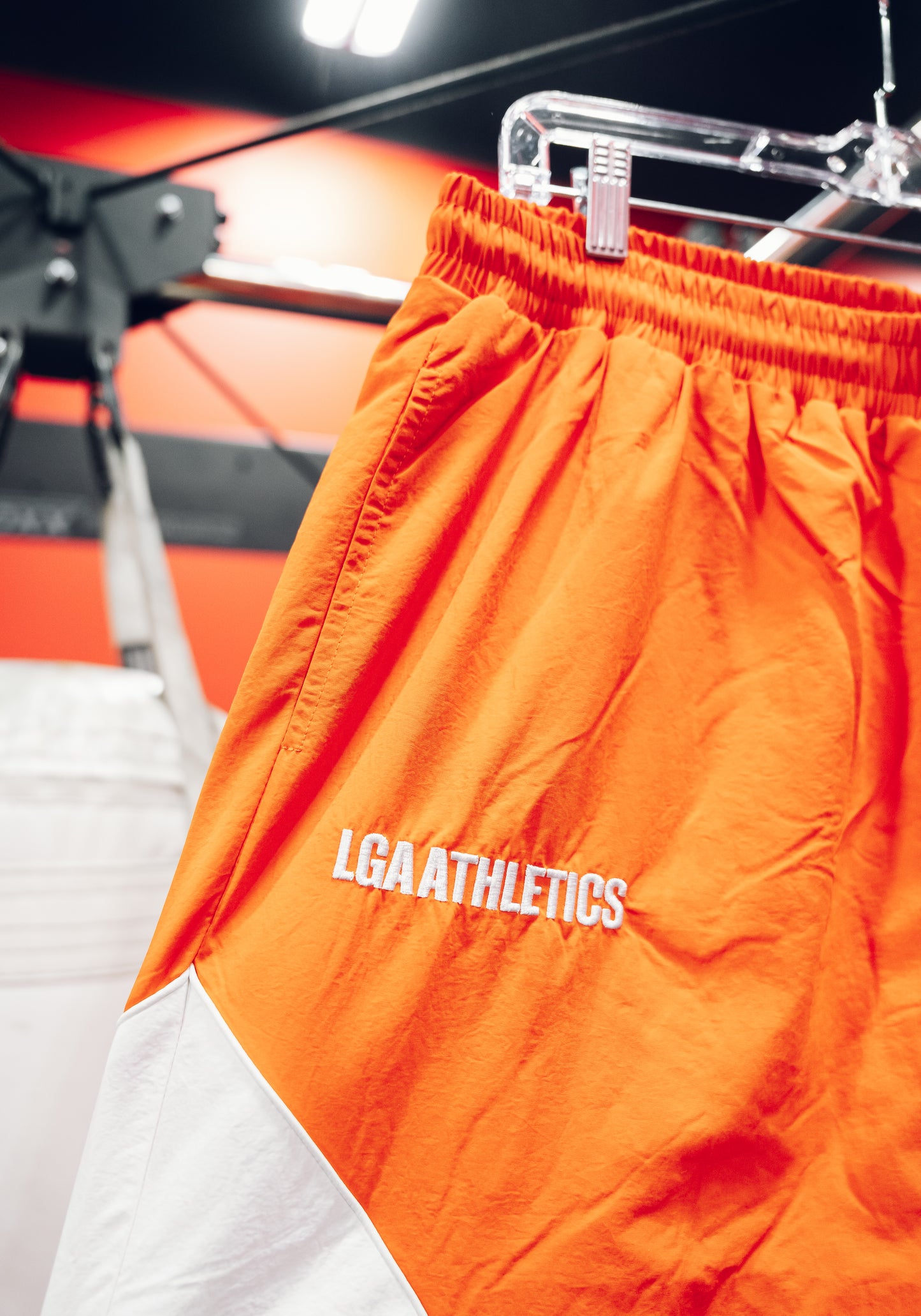 RED POWER MOVES BAGGY TRACKPANTS