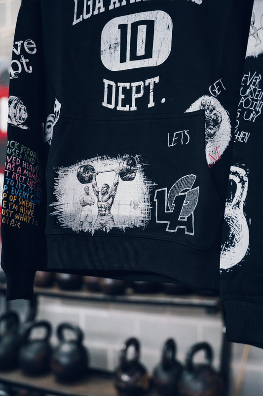 LGA TRAINING HOODIE (BLACK)