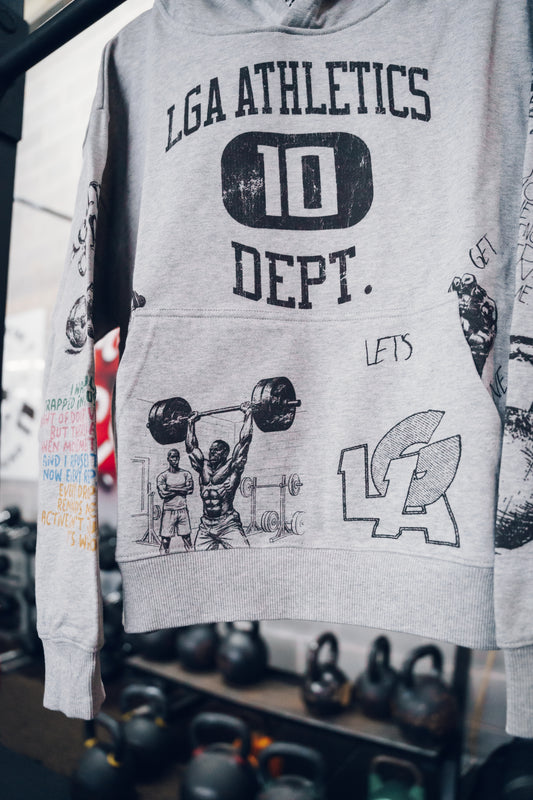 LGA TRAINING HOODIE (GREY)