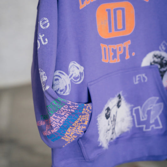 LGA TRAINING HOODIE (PURPLE)