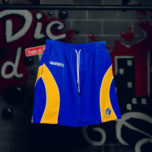 VARSITY BLUE POWER MOVES TRAINING SHORTS