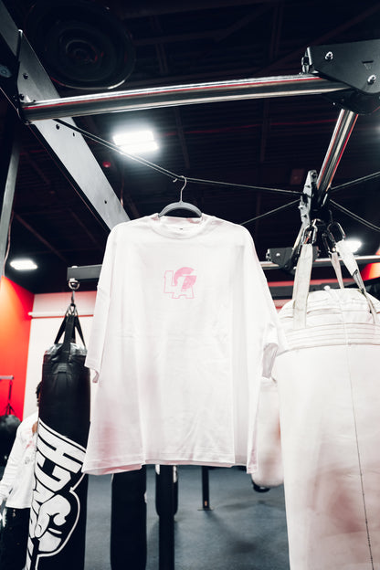 WHITE & PINK STAPLE