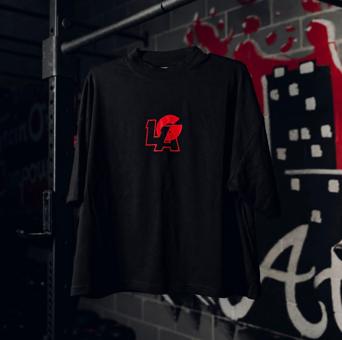 BLACK & RED STAPLE
