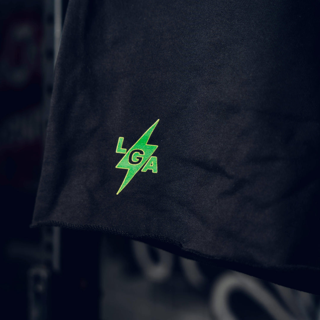 VOLT 3/4 SHORTS (BLACK)