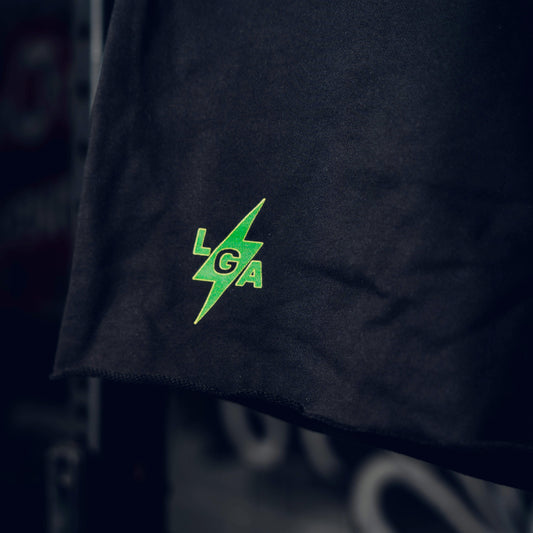 VOLT 3/4 SHORTS (BLACK)