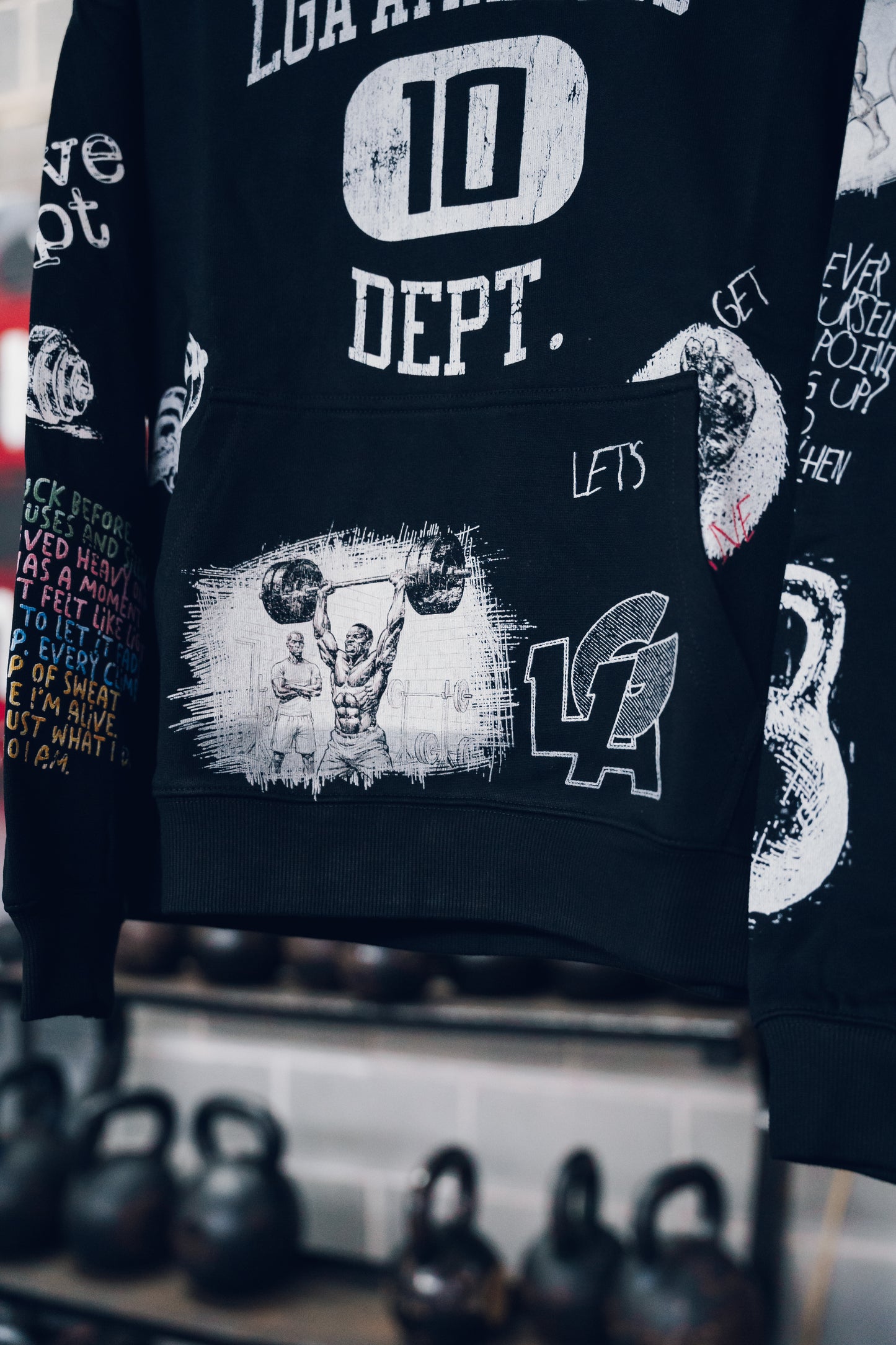 LGA TRAINING HOODIE (BLACK)