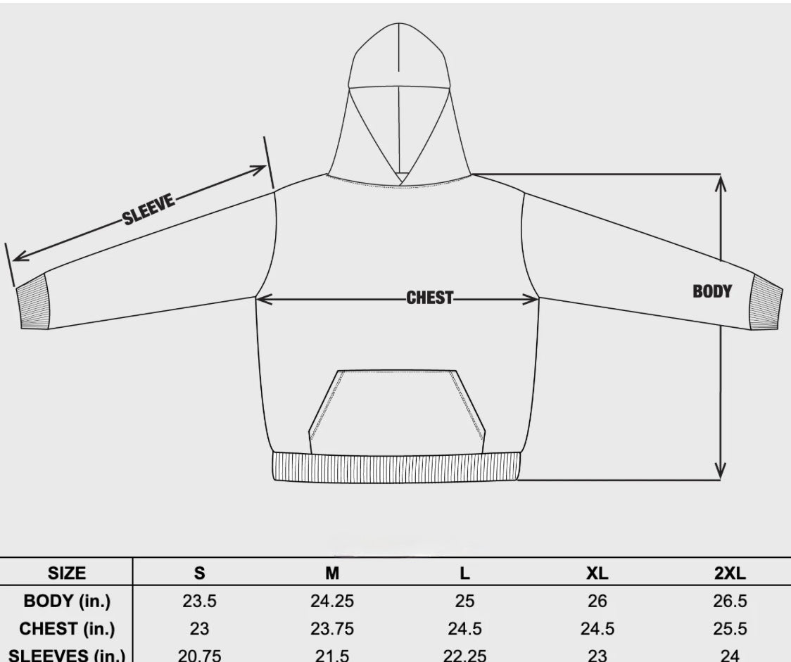 LGA TRAINING HOODIE (BLACK)