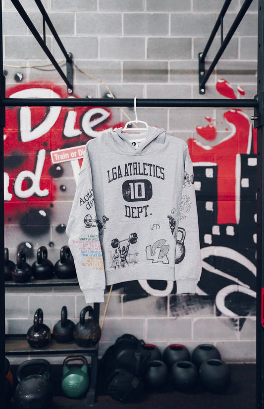 LGA TRAINING HOODIE (GREY)