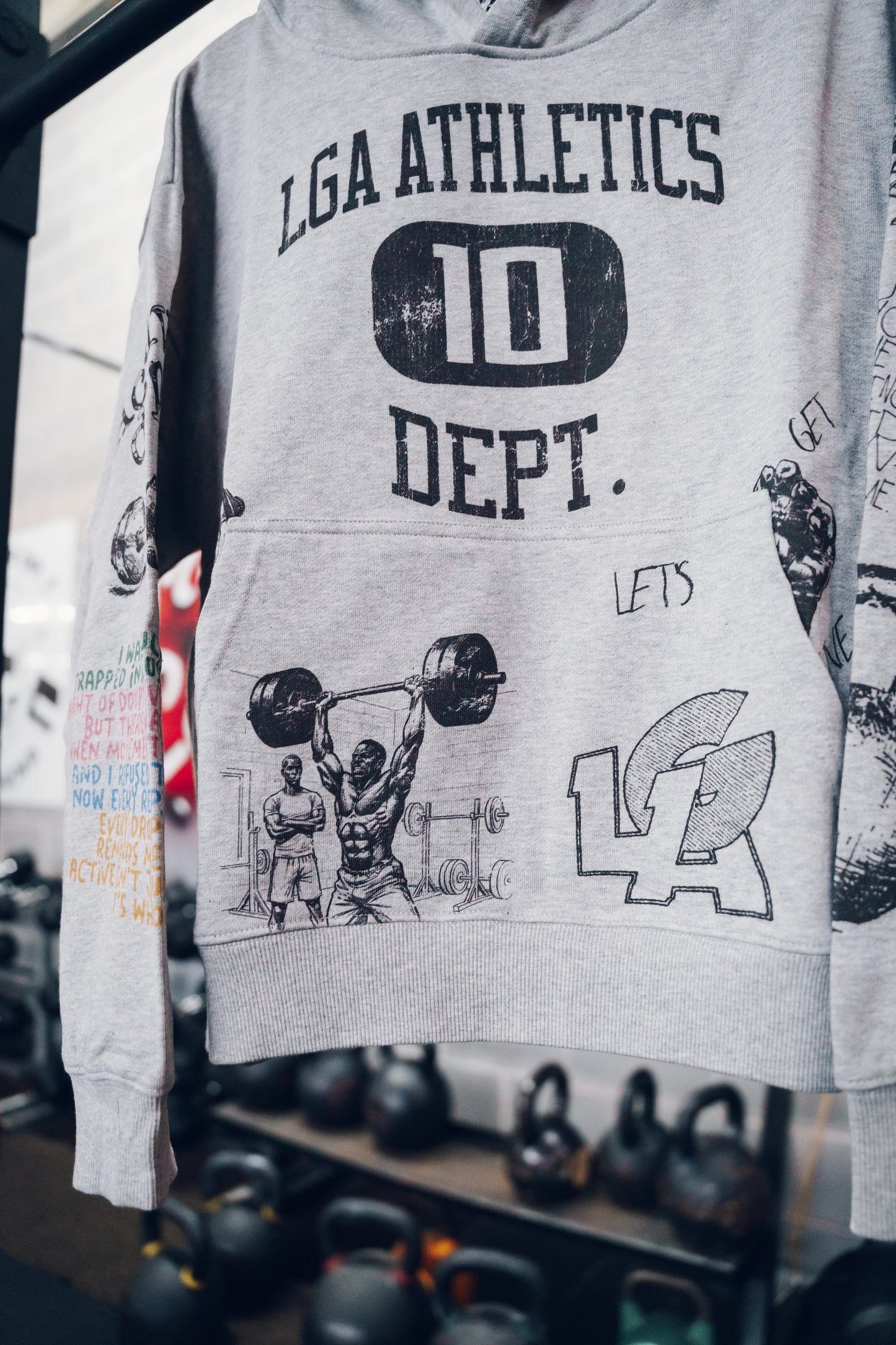 LGA TRAINING HOODIE (GREY)