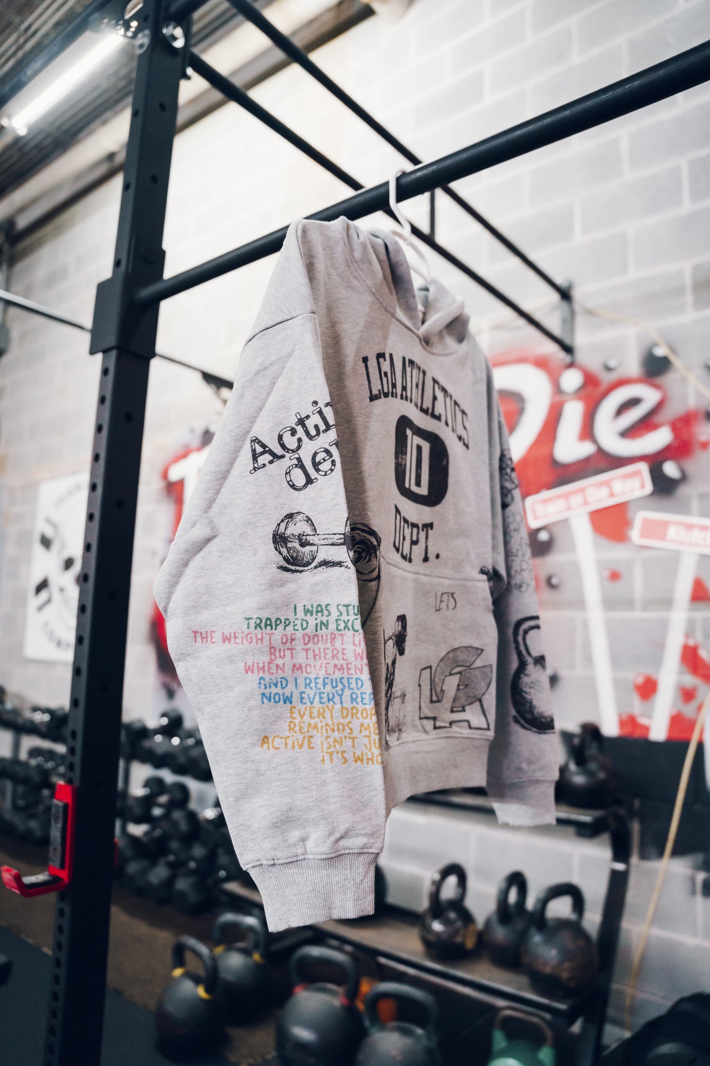 LGA TRAINING HOODIE (GREY)