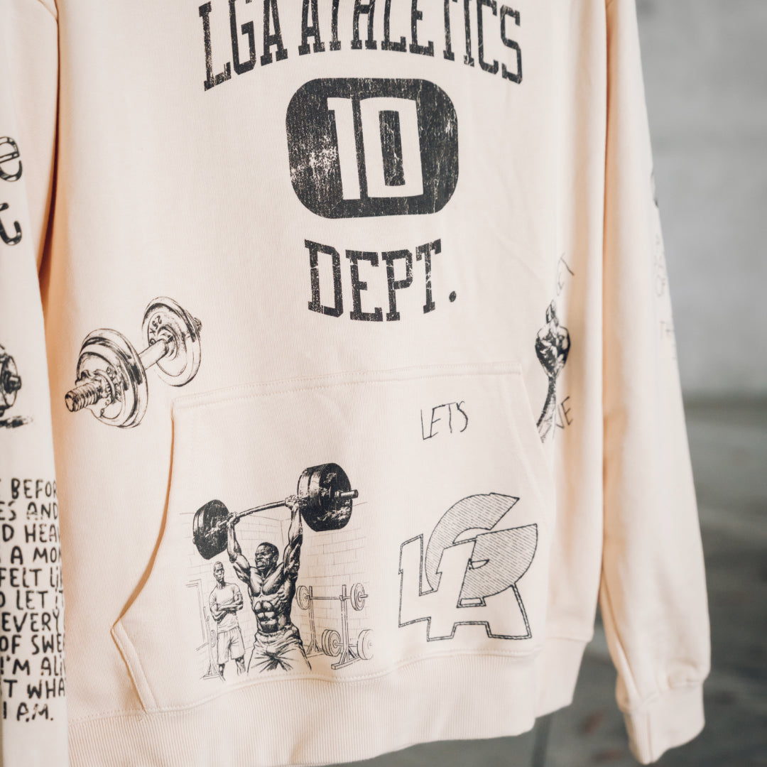 LGA TRAINING HOODIE (CREAM)
