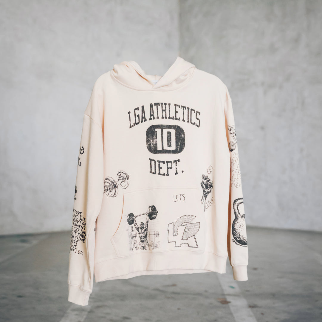 LGA TRAINING HOODIE (CREAM)