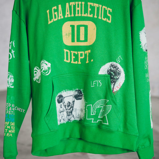 LGA TRAINING HOODIE (GREEN)